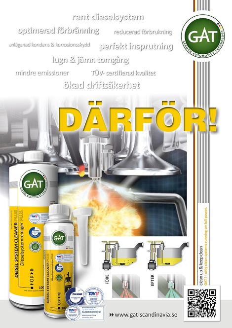 Huvudbild GAT Diesel System Cleaner PLUS 1 ltr