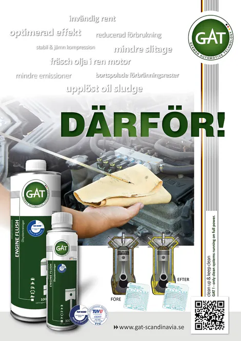 Huvudbild GAT Engine Flush